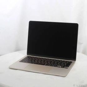 ソフマップ 〔展示品〕 MacBook Air 13.6-inch Early-2025 MW0Y3J／A Apple M4 10コアCPU_8コアGPU 16GB SSD256GB スターライト 〔26.3 Tahoe〕【258】