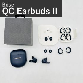 Bose QuietComfort Earbuds II ワイヤレスイヤホン Bluetooth ノイズキャンセリング マイク付 タッチ操作 防滴IPX4 ミッドナイトブルー 完全ワイヤレス