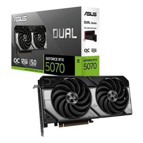 ASUS エイスース Dual GeForce RTX 5070 12GB GDDR7 OC Edition グラフィックボード 転送不可 DUAL-RTX5070-O12G(2653571)