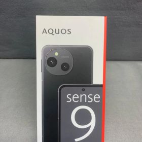 新品未開封 国内版 SIMフリー AQUOS sense 9 RAM 6GB ROM 128GB ブラック色