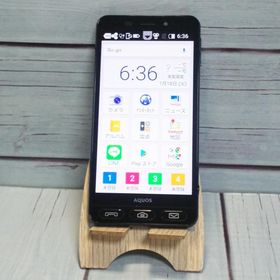 softbank SHARP シンプルスマホ3 509SH ブラック 本体 白ロム B783319