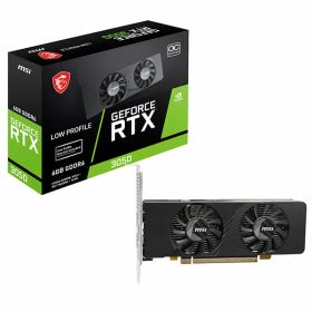 MSI GeForce RTX 3050 LP E 6G OC [グラフィックボード] 【KK9N0D18P】