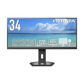 液晶ディスプレイ アイ・オー・データ LCD-CWQ341SDB-FX [液晶ディスプレイ 34型/USB-C/UWQHD&amp;65W給電]