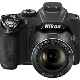 【中古】 NikonデジタルカメラCOOLPIX P500 ブラック P500 1210万画素 裏面照射CMOS 広角22.5mm 光学36倍 3型チルト式液晶 フルHD
