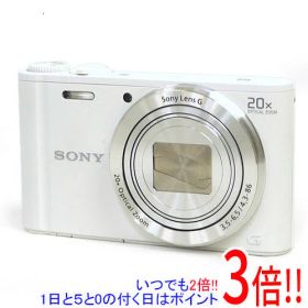 【いつでも2倍！1日と5.0のつく日、18日は3倍！】【中古】SONY製 Cyber-shot DSC-WX350 ホワイト/1820万画素