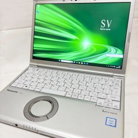 【良品・LTE・累積4540時間】Let’s note CF-SV8 Core i5 8265U SSD256GB メモリ8GB DVD Windows11 初心者OK