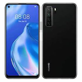 【中古】【安心保証】 HUAWEI P40 lite 5G CDY-NX9A[128GB] SIMフリー ミッドナイトブラック
