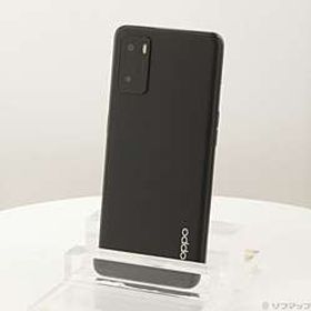 OPPO A55s 5G 64GB ブラック CPH2309 SIMフリー ［6.5インチ液晶／Snapdragon 480／RAM:4GB／ナノSIM&eSIM］