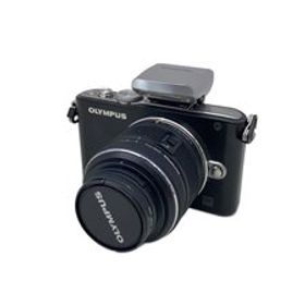 OM SYSTEM(OLYMPUS)◆デジタル一眼カメラ OLYMPUS PEN Lite E-PL3 ダブルズームキット [ブラック]