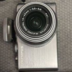 コンパクトデジタルカメラ OLYMPUS E-PL3 シルバー 14-42mmレンズセット 26021705