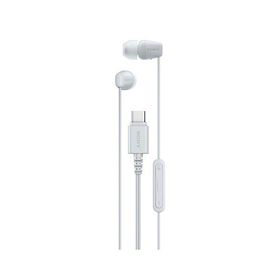 SONY(VAIO) IER-EX15C/W 密閉型ステレオヘッドホン（入力プラグ USB Type-C） ホワイト