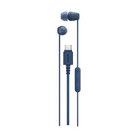 ソニー IER-EX15C L カナル型イヤホン USB type-C接続 5mmドライバー搭載 リモコン付 ブルー