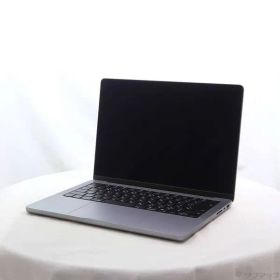 ソフマップ 〔中古品〕 MacBook Pro 14.2-inch Late-2021 MKGQ3J／A Apple M1 Pro 10コアCPU_16コアGPU 16GB SSD1TB スペースグレイ 〔15.3 Sequoia〕【377】