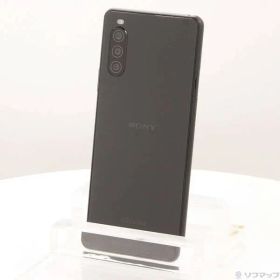 ソフマップ 〔中古品〕 Xperia 10 II 64GB ブラック SO-41A docomoロック解除SIMフリー【276】
