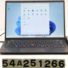 Lenovo ThinkPad X1 Carbon 9th Gen Core i5 1135G7 2.4GHz/8GB/256GB(SSD)/14W/WUXGA(1920x1200)/Win11 【54A251266】