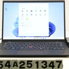 Lenovo ThinkPad X1 Carbon 9th Gen Core i5 1135G7 2.4GHz/8GB/256GB(SSD)/14W/WUXGA(1920x1200)/Win11 【54A251347】