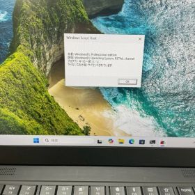ノートPC 【Windows11Proパッケージ版インストールリユース品、データ消去済】【画面ちらつき・ホワイト部あり・右タッチパッド反応鈍・ボタン右未反応】 ThinkPad X1 Carbon