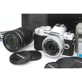 【全額返金保証】美品｜オリンパス OM-D E-M10 Mark III EZダブルズームキット シルバー CA01-R4987-3Y3