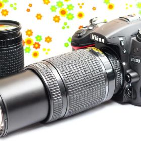 ニコン Nikon D7000☆スマホに転送可♪☆ダブルレンズ☆本格一眼レフ