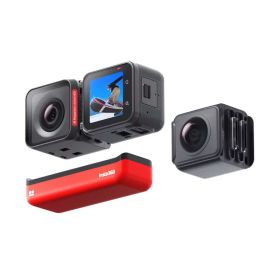 【中古】Insta360 ONE RS ツイン版 アクションカメラ レンズ交換式独自技術FlowState手ブレ補正 4800万画素 IPX8防水 6K広角モード AI編集 アクティブHDR 4 カメラ 中古 人気 おすすめ 高画質