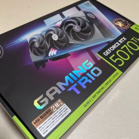即日発送！MSI RTX5070Ti 16G GAMING TRIO PLUS