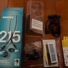 SHURE 有線イヤホン SE215 ブルー