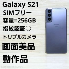 SIMフリー【画面美品】Galaxy S21 5G SC-51B 本体 グレー