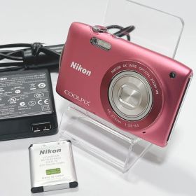 【美品】Nikon coolpix s3300 コンパクト デジタルカメラ