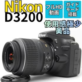 【美品コンディション】Nikon D3200 スマホ転送 フルHD動画 高画質