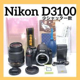 ✨初心者向け✨Nikon D3100✨シングルレンズ✨少シャッター数