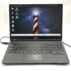 中古美品 Wi-Fi有 富士通 ノートパソコン Fujitsu U7310/D セレロン Celeron 8GB 128G 高速SSD 無線LAN Bluetooth カメラ Windows11 Office済