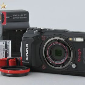 【中古】OLYMPUS オリンパス TOUGH TG-5 ブラック コンパクトデジタルカメラ シャッター回数僅少