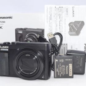 Panasonic コンパクトデジタルカメラ ルミックス TZ90 光学30倍 4K動画記録 ブラック DC-TZ90-K