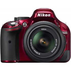 Nikon D5200 レンズキット レッド 良品 動作確認済み 1ヶ月保証付 初心者向け