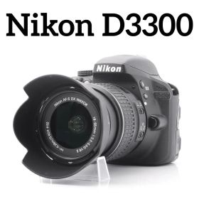Nikon D3300 美品 ショット数 9086回 VRレンズセット