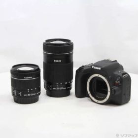 ソフマップ 〔中古品〕 EOS Kiss X9 ブラック ダブルズームキット【262】