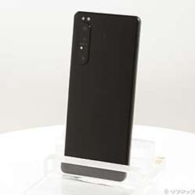 Xperia 1 II 256GB フロストブラック XQ-AT42 SIMフリー ［6.5インチ有機EL／Snapdragon 865／RAM:12GB／ナノSIM&ナノSIM］