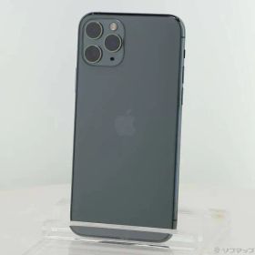 ソフマップ 〔中古品〕 iPhone11 Pro 512GB ミッドナイトグリーン MWCG2J／A SIMフリー【377】
