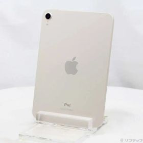 ソフマップ 〔中古品〕 iPad mini 第6世代 64GB スターライト MK7P3J／A Wi-Fi【377】