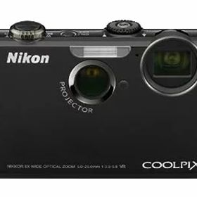 【中古】（非常に良い）Nikon デジタルカメラ COOLPIX (クールピクス) S1100pj ブラック S1100PJBK 1410万画素 光学5倍ズーム 広角28mm 3型タッチパネル液晶プロジェク