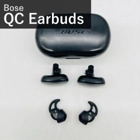 Bose QuietComfort Earbuds ワイヤレスイヤホン Bluetooth ノイズキャンセリング マイク付 最長6時間+12時間再生 タッチ操作 防滴 トリプルブラック ワイヤレス充電対応