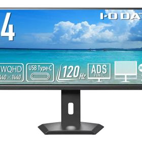 【ポイント10倍】 IODATA PCモニター・液晶ディスプレイ LCD-CWQ341SDB-FX [34インチ ブラック] 【P10倍】