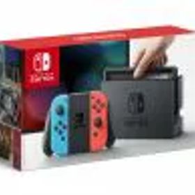 【中古】 Nintendo Switch Joy−Con（L） ネオンブルー／（R） ネオンレッド（HACSKABAA）／本体