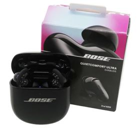 【BOSE】ボーズ『Bose QuietComfort Ultra Earbuds / 第2世代 / ワイヤレスイヤホン / ブラック』QC ULTRA EB 2nd BLK 2025年8月発売 1週間保証【中古】