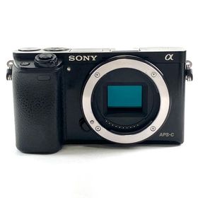 ソニー SONY α6000 ボディ ILCE-6000 B ブラック デジタル ミラーレス 一眼カメラ 中古