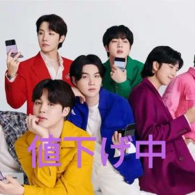 値下げしました BTS カムバック!! Galaxy Z Flip4 ジャンク品