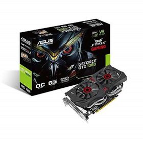 ASUS R.O.G. STRIXシリーズ NVIDIA GeForce GTX1060搭載ビデオカード オーバークロック メモリ6GB S