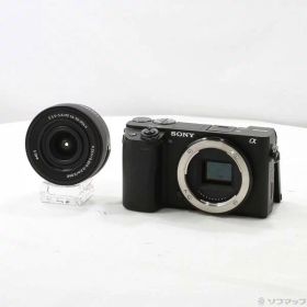 【中古】SONY(ソニー) α6400 パワーズームレンズキット ブラック ILCE-6400K B 【258-ud】