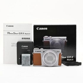 ＜美品＞ Canon PowerShot G9 X Mark II シルバー(コンパクトデジタルカメラ)