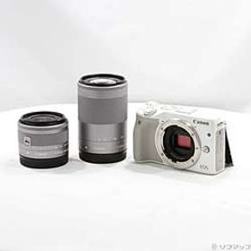 EOS M3 ダブルズームキット2 WH (2420万画素／SDXC／ホワイト)